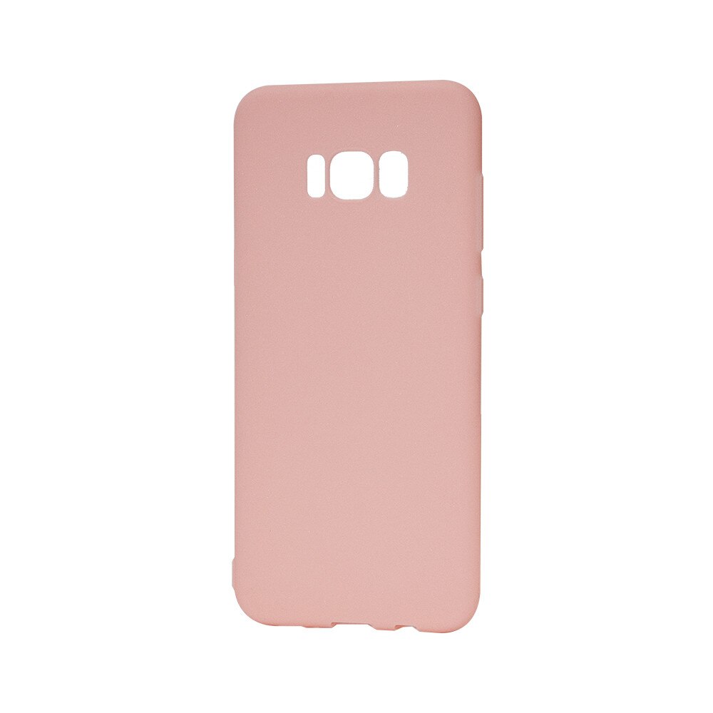 Husa Just Must Silicon Candy pentru Samsung Galaxy S8 Plus, Roz