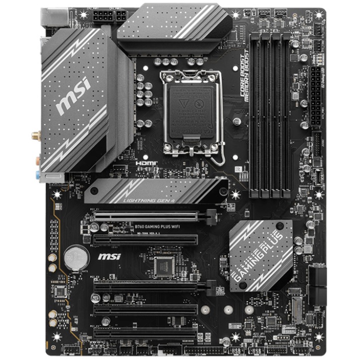 Дънна платка MSI B760 GAMING PLUS WIFI, Socket 1700