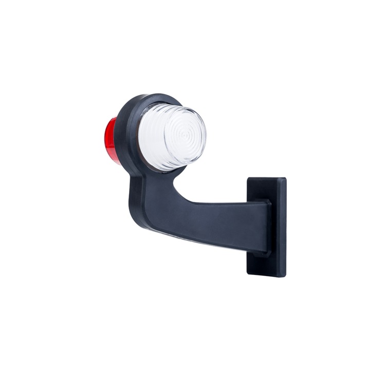 LED габаритна лампа, Lamiro, червено/бяло