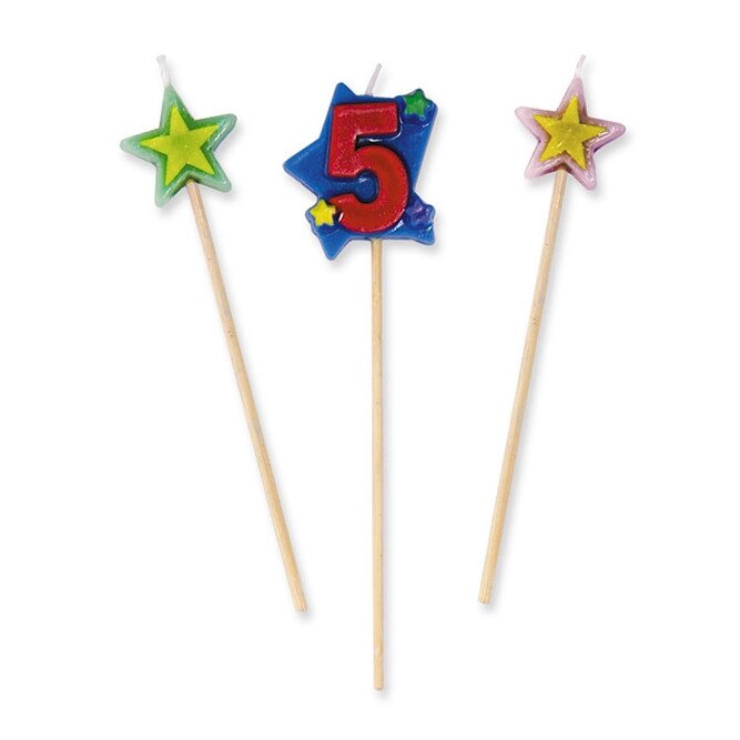 Picks 3 bucati, numarul 5, Big Party