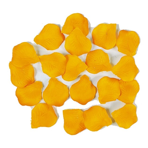 Petale galben inchis, 100/set Big Party