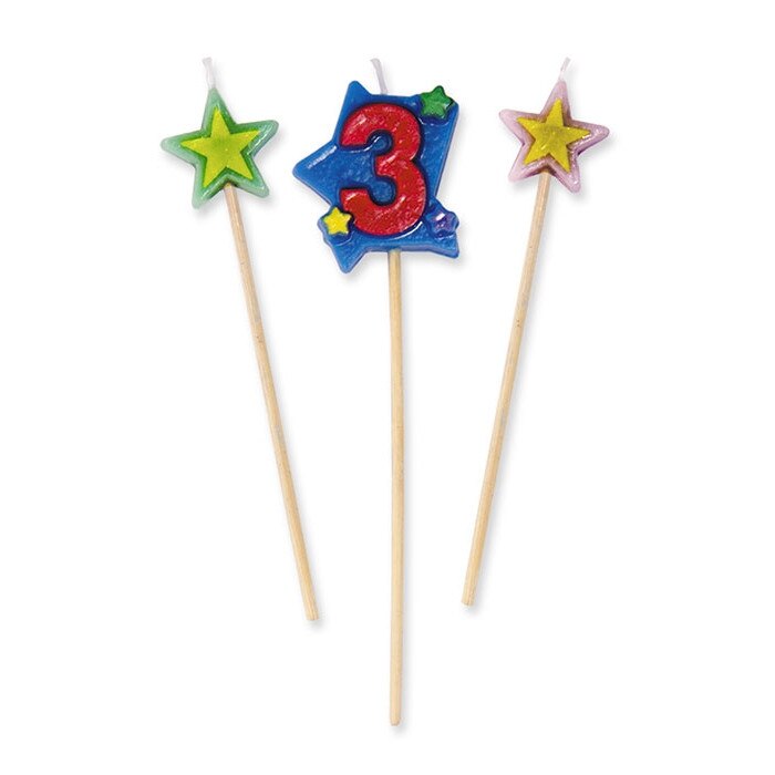 Picks 3 bucati, numarul 3, Big Party