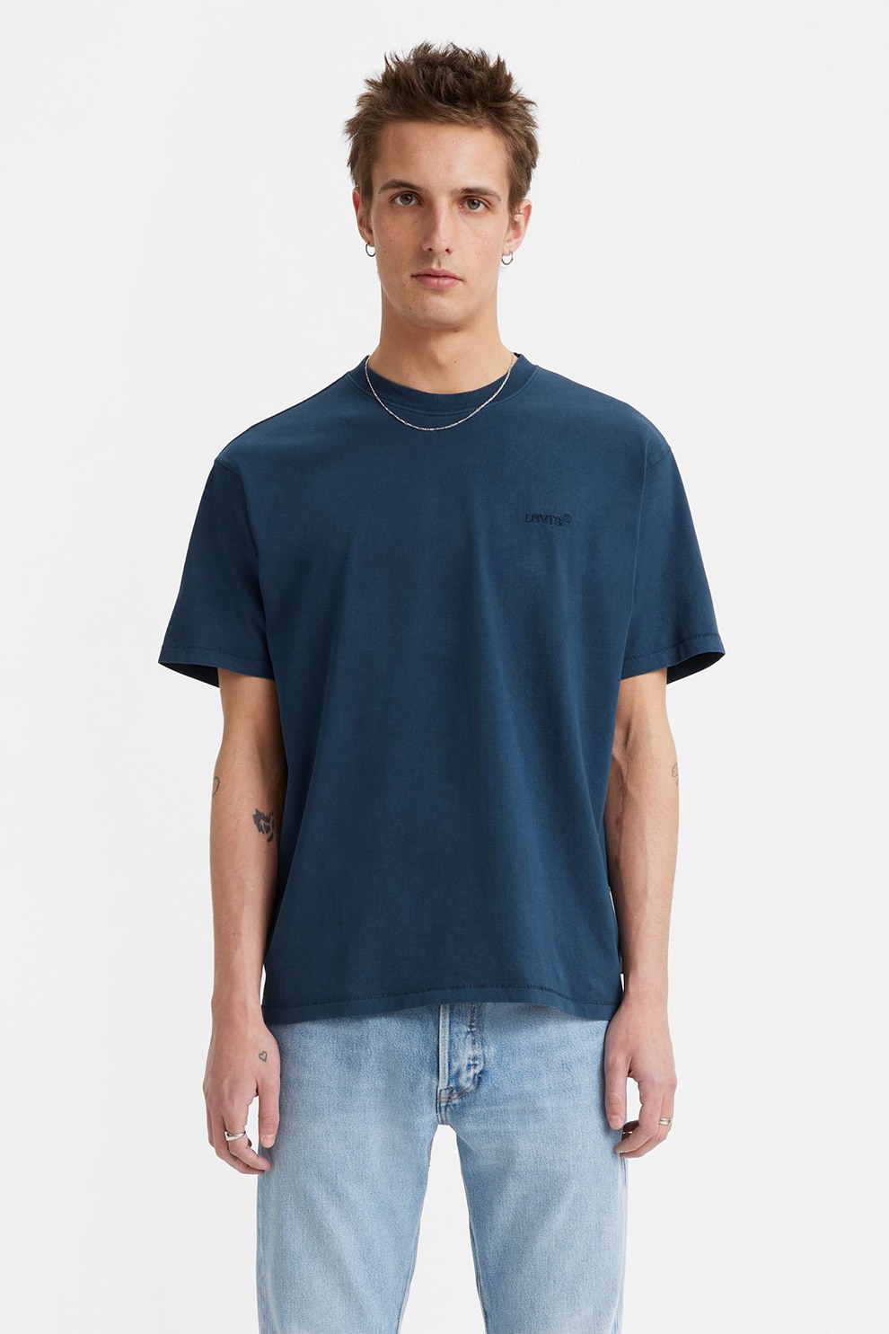 Levis Памучна тениска Red Tab™ със свободна кройка Тъмносин 2xl 