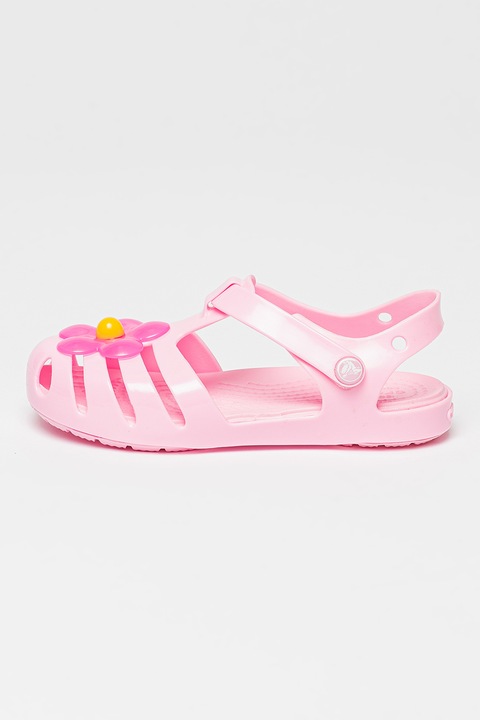 Crocs, Sandale cu model grafic Isabella, Roz
