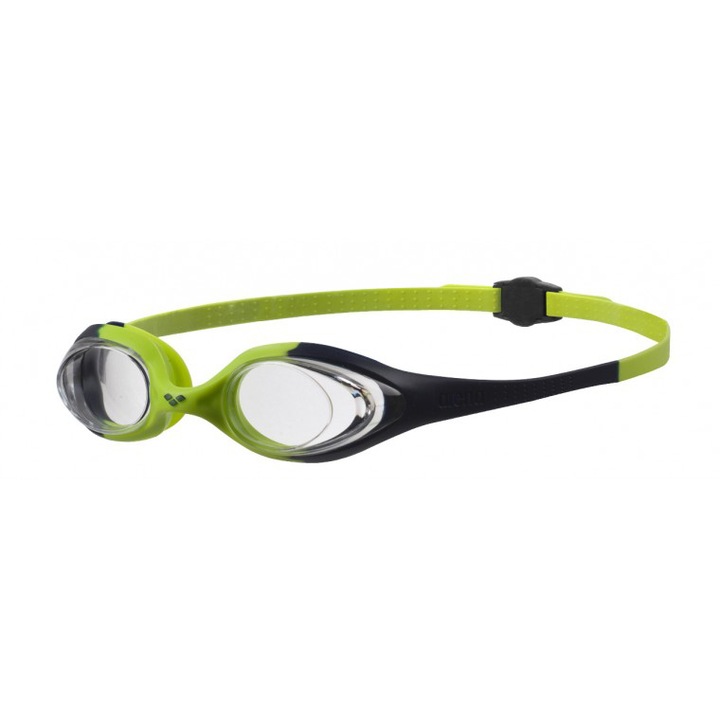 Ochelari inot copii Arena Spider Junior, Navy-Clear-Citronella