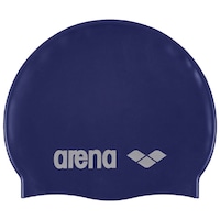 Casca inot Arena Classic Silicone Unisex, Albastru