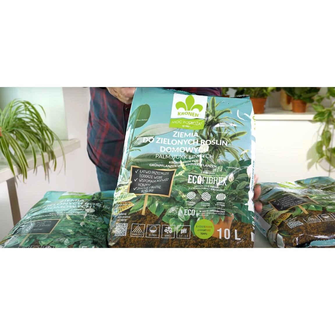 Sol Virginia Emag Sol pentru plante de interior verzi, Kronen, Pentru plante in ghiveci ...
