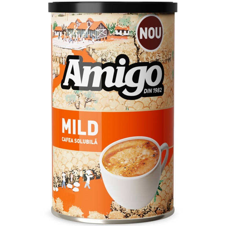 Amigo Mild, cafea solubila, 200g
