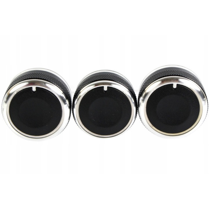 Set 3 Butoane Cromate Aer Conditionat Ac Compatibile Cu Mazda 6 03-, Me Premium