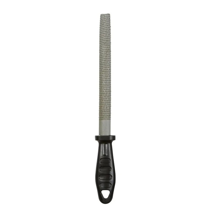 Raspel pentru lemn semirotund lata Kingfisher, lungime 310mm, maner PVC