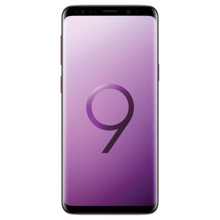 Telefon mobil Samsung Galaxy S9 Plus, Single SIM, 128GB, 6GB RAM, 4G, Lilac Purple