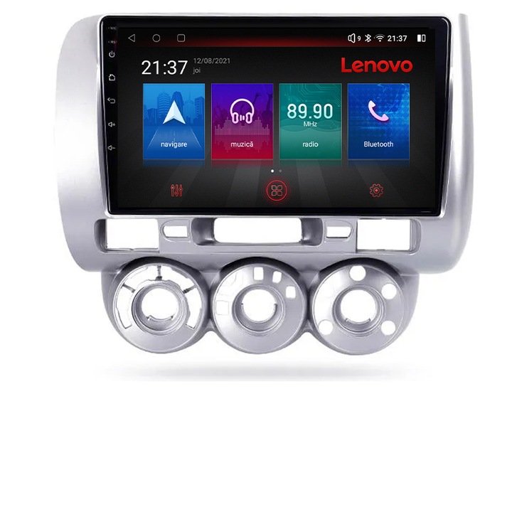 Navigatie dedicata Lenovo Honda Fit Jazz 2004-2008 Octacore, 8 Gb RAM, 128 Gb Hdd, 4G, Qled 2K, DSP, Carplay AA, 360, Bluetooth EDT-E509-PRO-2K