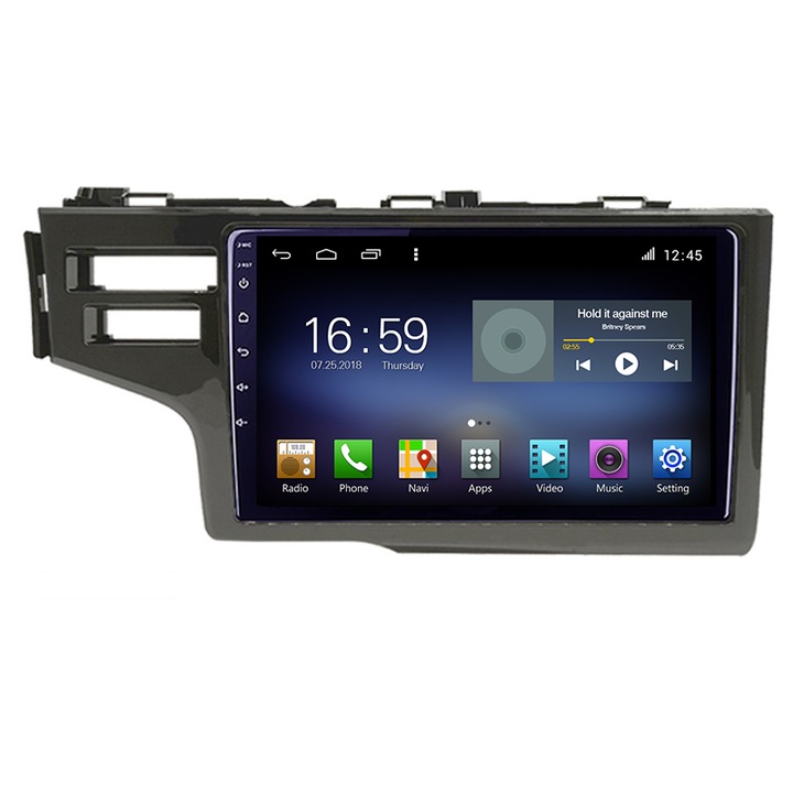 Navigatie dedicata Honda Fit 2014-2019 Android radio gps internet Lenovo Octa Core 4+64 LTE Kit-fit-14+EDT-E609
