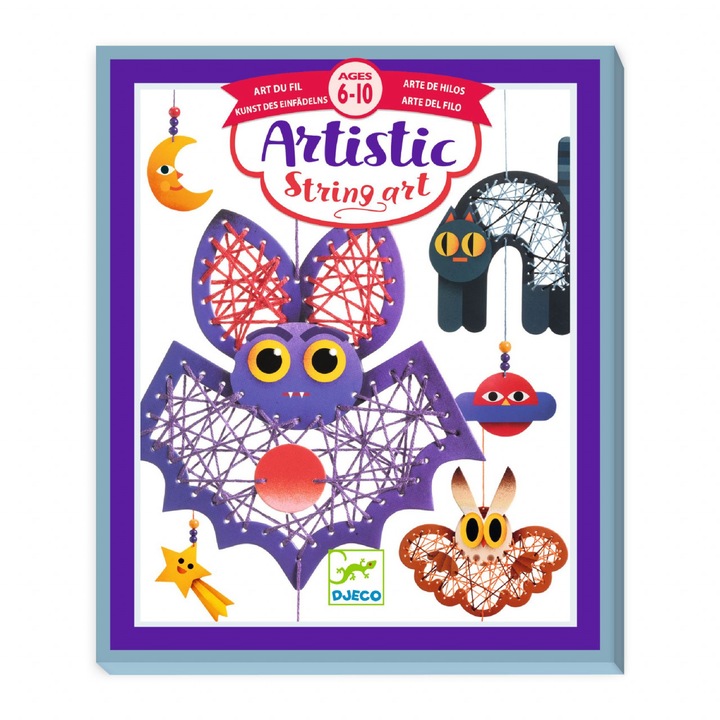Kreatív varrókészlet Éjjel, Djeco