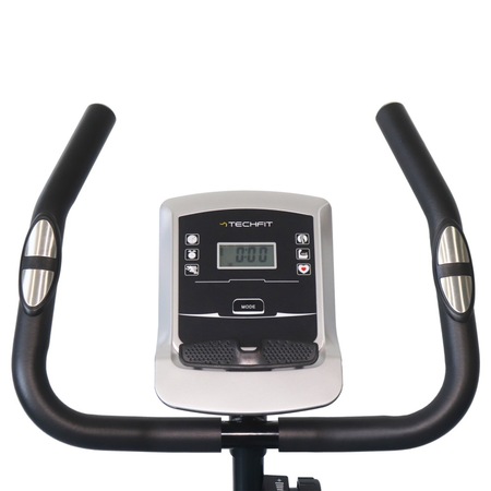 Bicicleta fitness magnetica Techfit B250PRO, 92x49x125 cm, gri