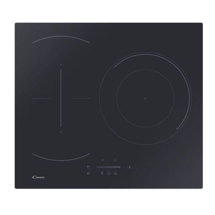 Plita incorprabila inductie Candy C63TPSC/E14U, vitroceramic, 3 zone gatire, Booster