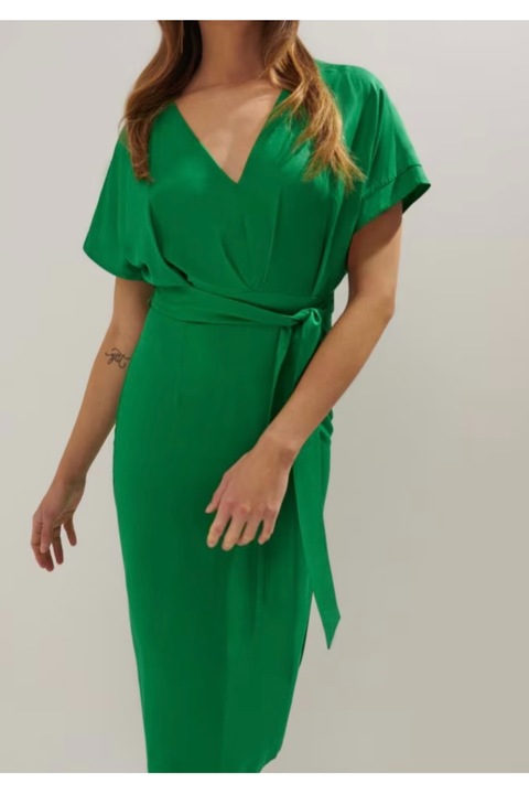 Midi ruha, Mohito, viszkóz, zöld, 38 EU