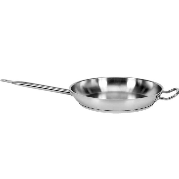 Професионален тиган Yato Gastro 32x5 см, Хранителна неръждаема стомана