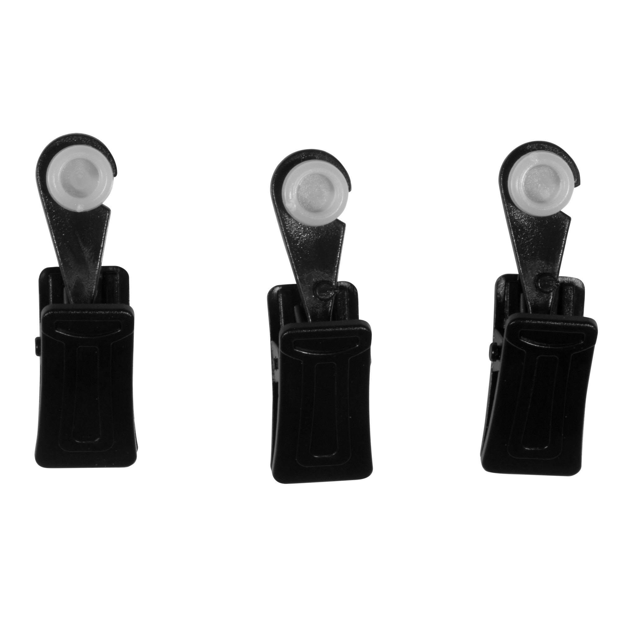 ПВЦ релса за таван, Рена, с един канал, с маска, щипки, черна 310см ...