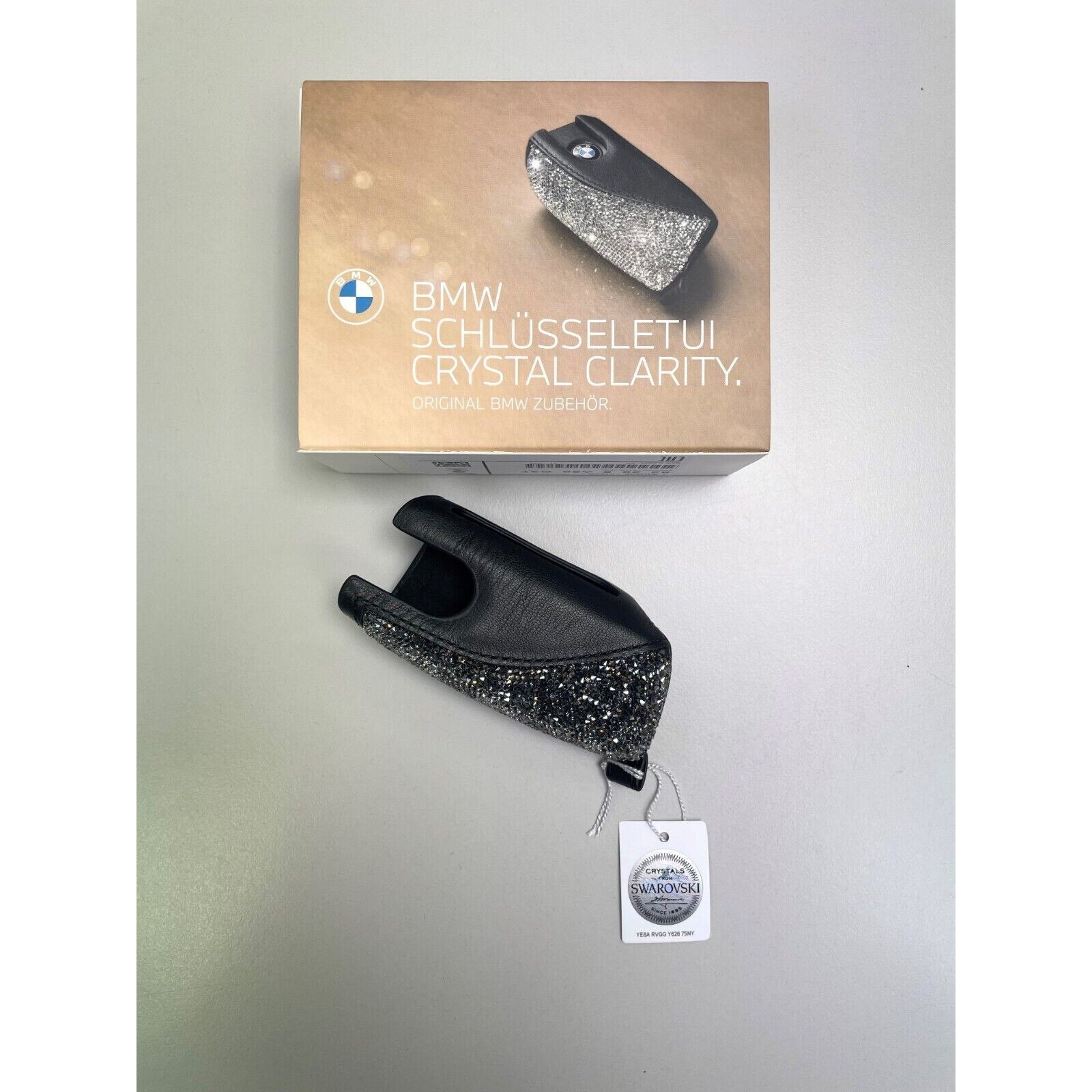 Husa Cheie BMW Key Case Crystal Clarity Swarovski compatibila cu Seria ...