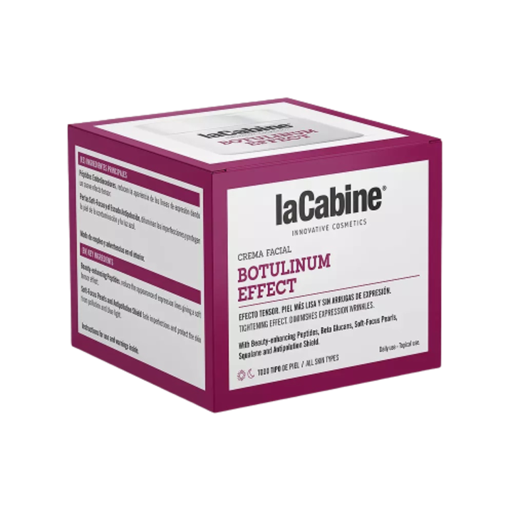 Крем за лице с ефект против бръчки La Cabine, Botulinum Effect, Обогатен с пептиди, Дамски, 50 мл