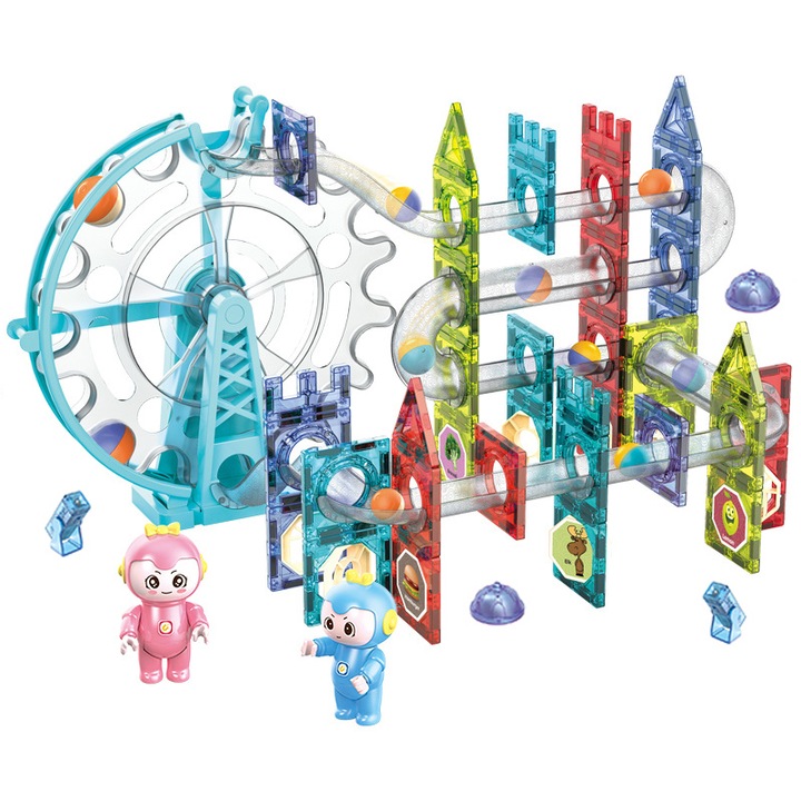 Образователен магнитен комплект LikeSmart, 120 части