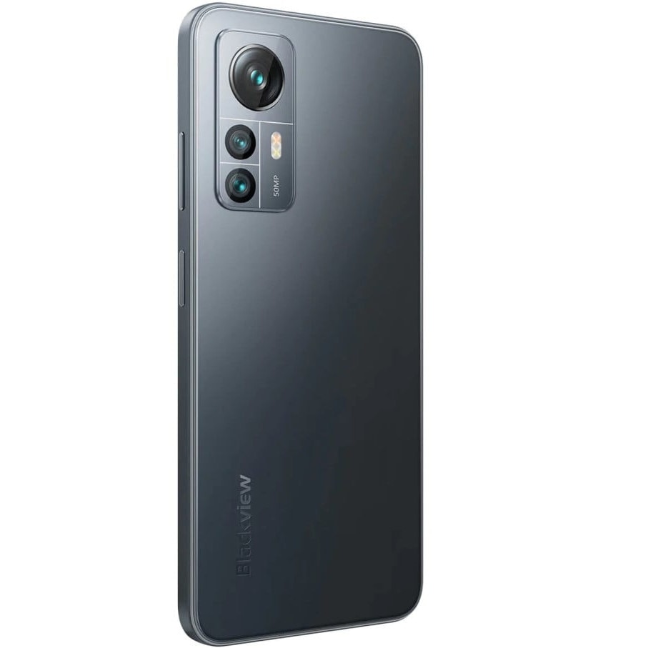 Telefon mobil Blackview A85 Negru, 4G, 6.56" HD+, 8GB RAM, 128GB ROM, Android 12, Unisoc T606 Octa Core, Bt. v5.0, NFC, 4480mAh, Dual SIM