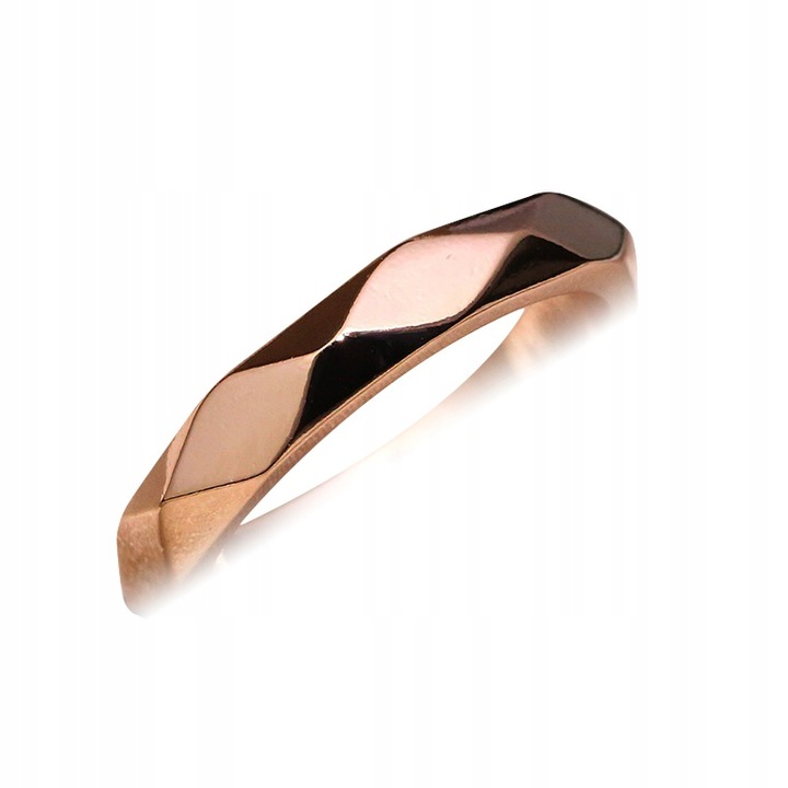 Дамски пръстен, Злато, Стомана, р.22