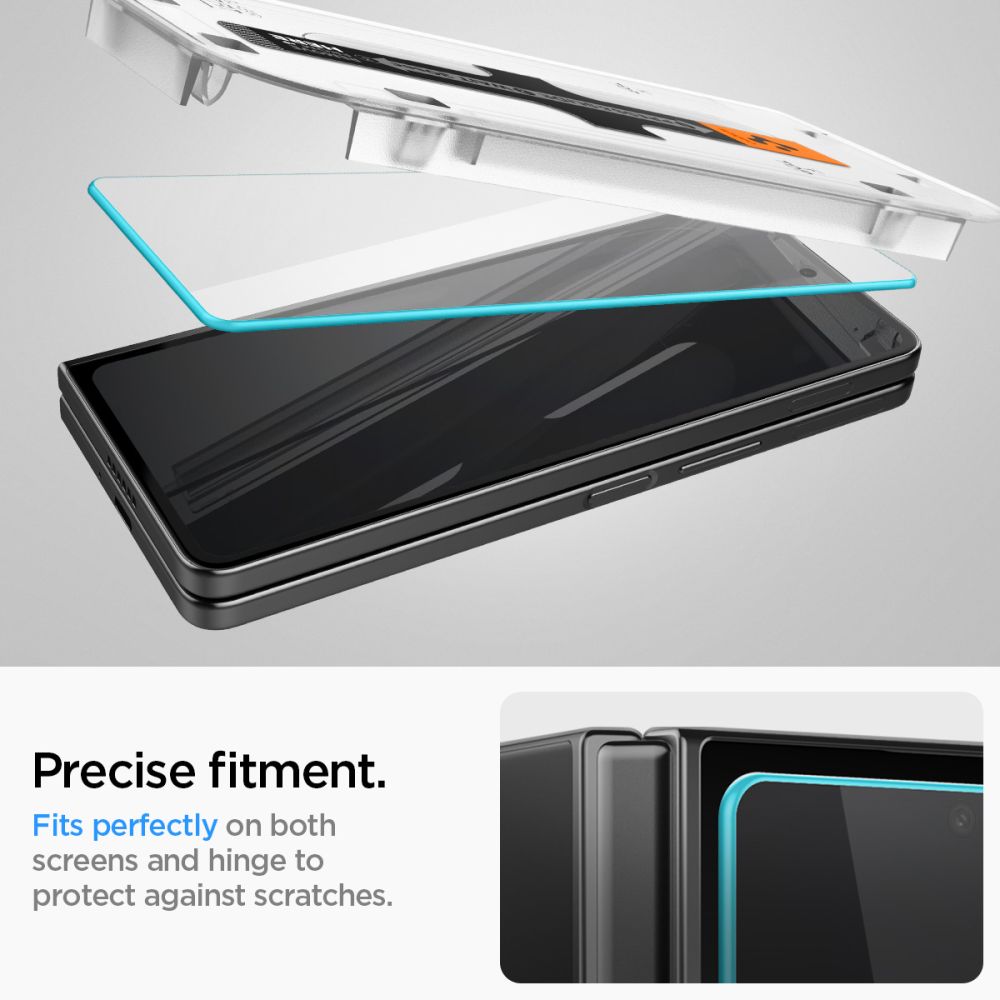 Стъклен Протектор за SAMSUNG S24, SPIGEN Glass tR EZ Fit HD, Прозрачен »