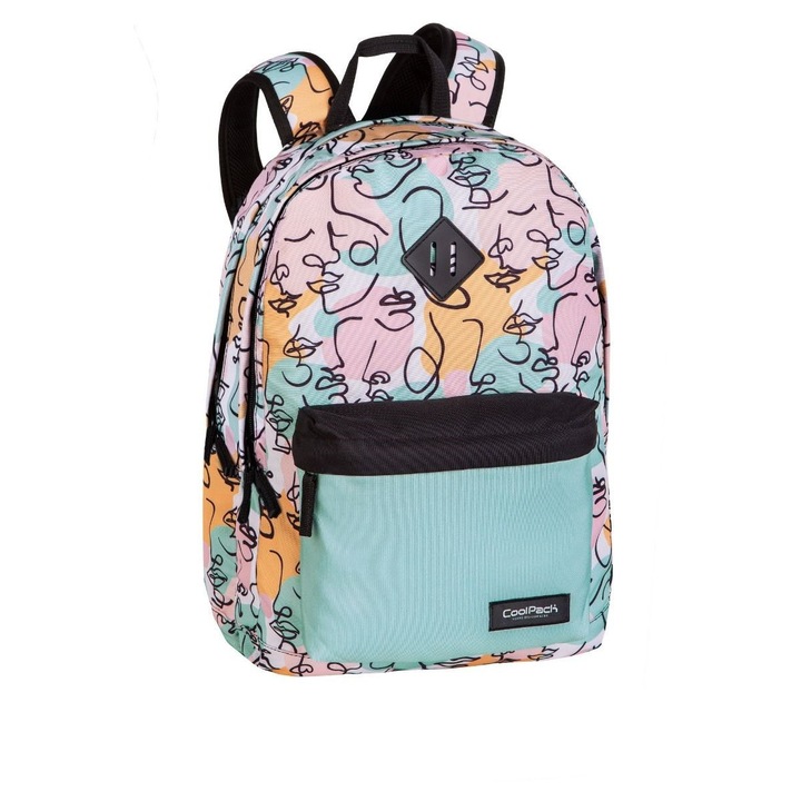 Iskolai hátizsák Coolpack Scout ART Deco, 32 x 45 x 18, többszínű