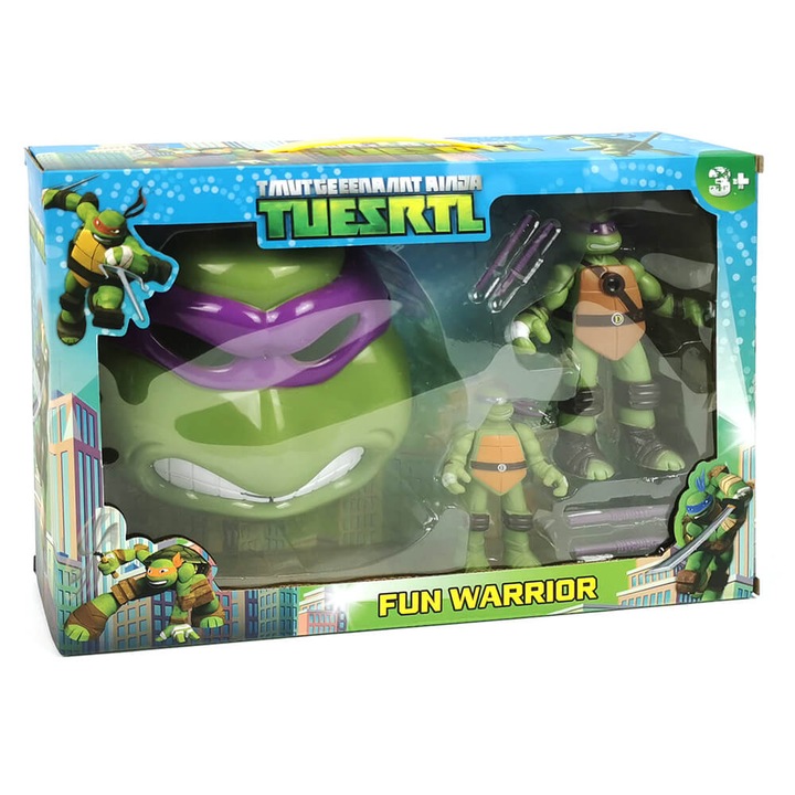 Комплект Костенурките Нинджа, Donatello, С маска и Оръжия