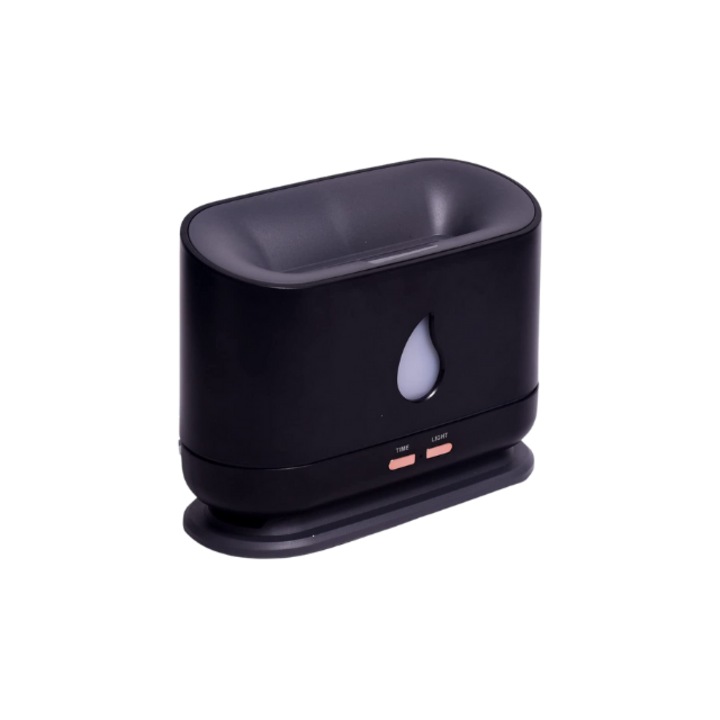 Mini umidificator portabil, House Solutions, cu functie de aromaterapie, 2 moduri de umidificare, lumina ambientala, incarcare USB, silentios 35dB, 220 ml, Roz