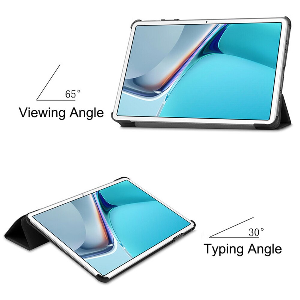 Кожен калъф за таблет за Huawei MatePad 11, пълна защита с функция за ...