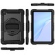 Szilikon tabletta borító Huawei MatePad SE-hez, Armor shield, Full 360 védelem állvány funkcióval, kábel, csúcsminőség, Optim Protection Technology, fekete