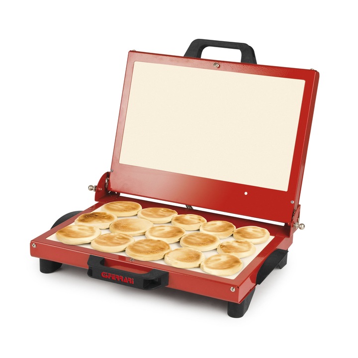 Aparat de facut Tigella G3Ferrari, 1200W, 38 x 22 cm