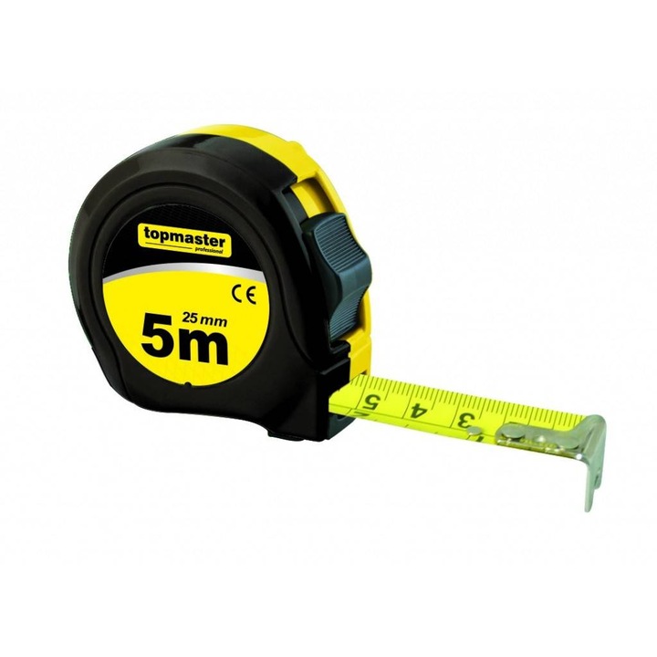 Mérőszalag ütésálló tokkal Topmaster 5m x 25mm