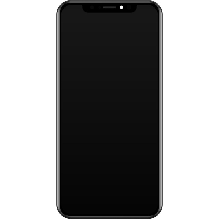 JK сензорен дисплей за Apple iPhone 11, с рамка, In-Cell LCD версия, черен