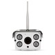 Camera de supraveghere IP WIFI Sricam™ SH027 Plus SriHome Exterior, FullHD 2MP 1080p, Zoom, Conectare Telefon / PC, night vision, rezistenta la apa, senzor miscare, alb