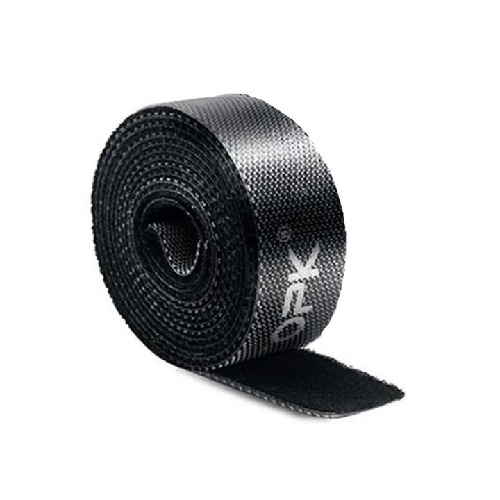 Legatura de cablu velcro 4x1, 0 m, negru