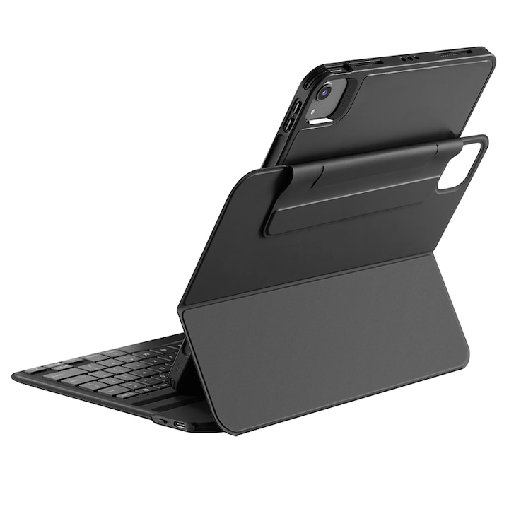 Husa Protectie pentru iPad 10 2022 10.9, EVIA, B9, Lexgard, Deep Dark