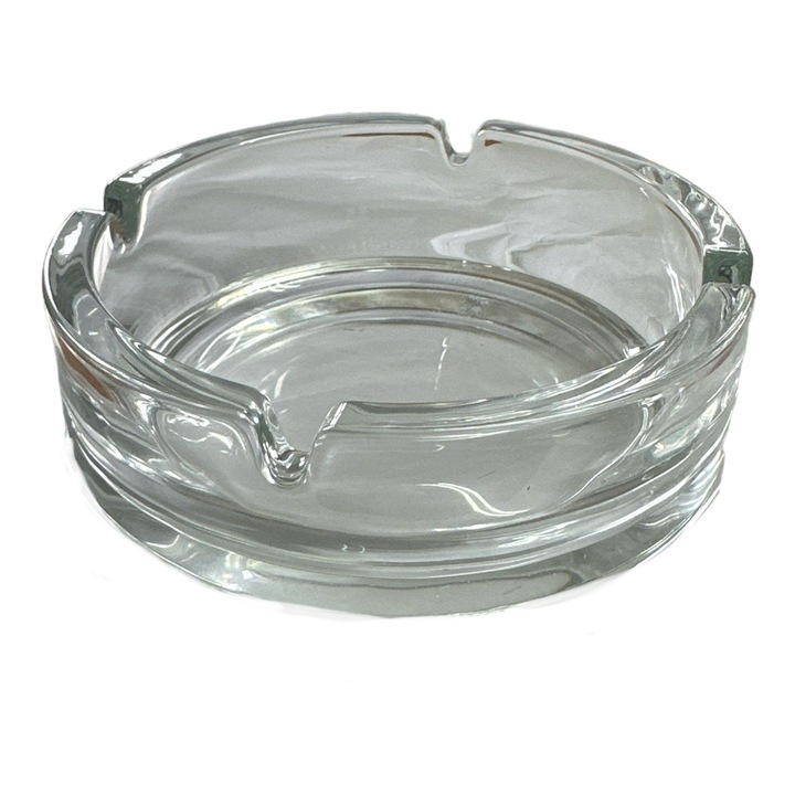 Scrumiera din sticla, 10 x 3 cm, 307-8