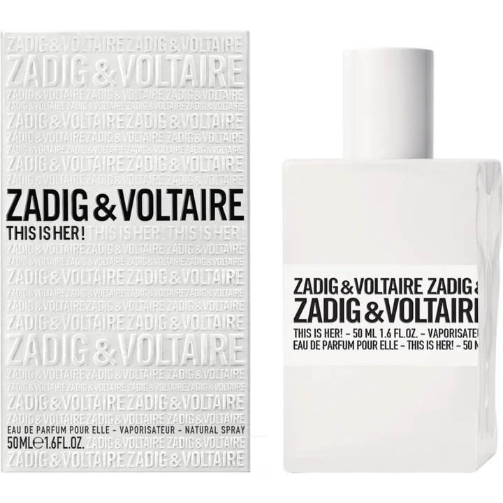 Eau de Parfum, Zadig & Voltaire, This is Her!, Nok, 50 ml
