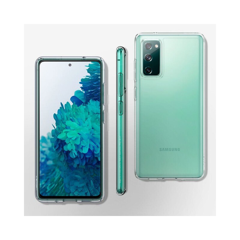 Husa Originala Spigen Ultra Hybrid compatibila cu Samsung Galaxy S20 Fe Crystal Clear Transparenta