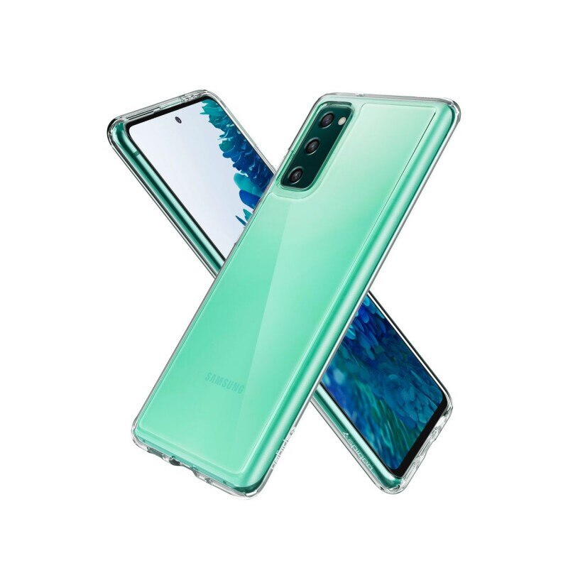 Husa Originala Spigen Ultra Hybrid compatibila cu Samsung Galaxy S20 Fe Crystal Clear Transparenta
