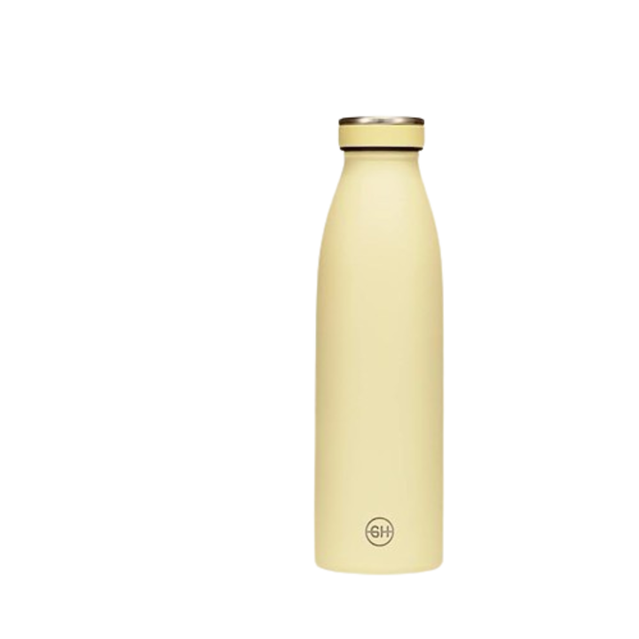 Бутилка за пиене B2DO, неръждаема стомана, 1000 ml, запечатана, жълта