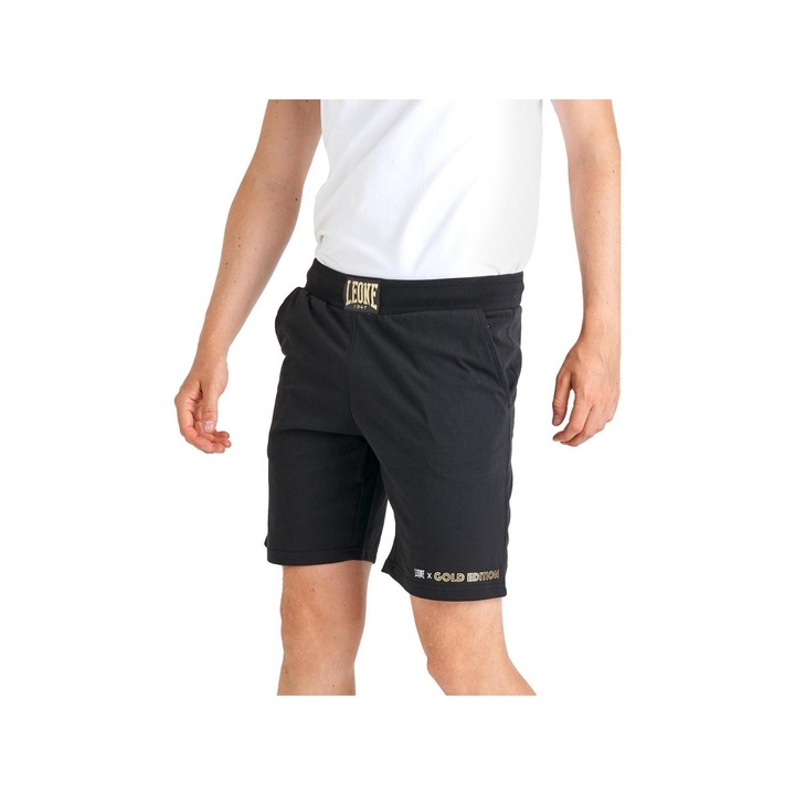 Short Leone Negru-Auriu, Auriu/Negru