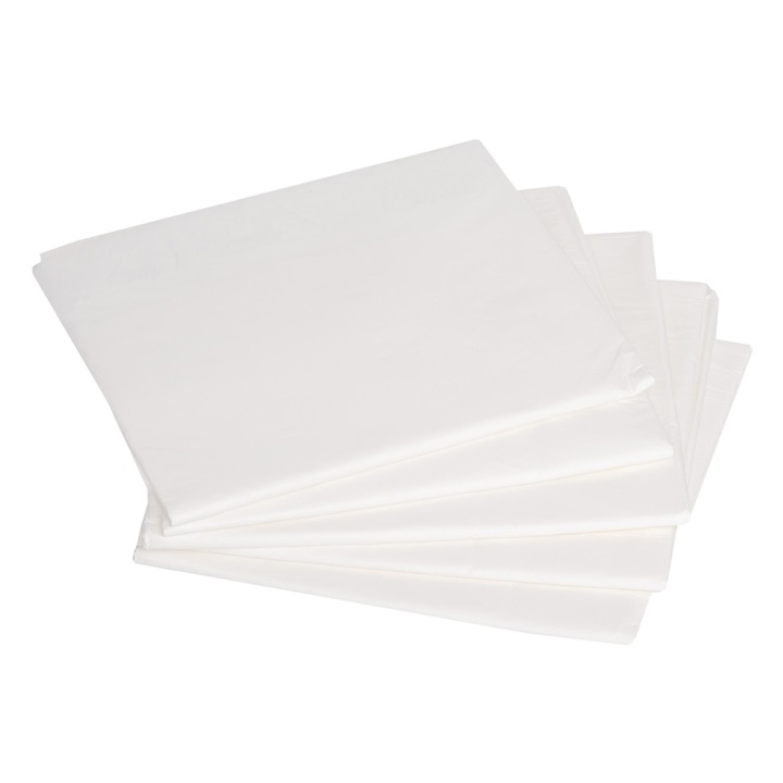 Aleze pentru copii, 60x60cm, cearceafuri absorbante, Silicko, 70 buc, ambalat cutie