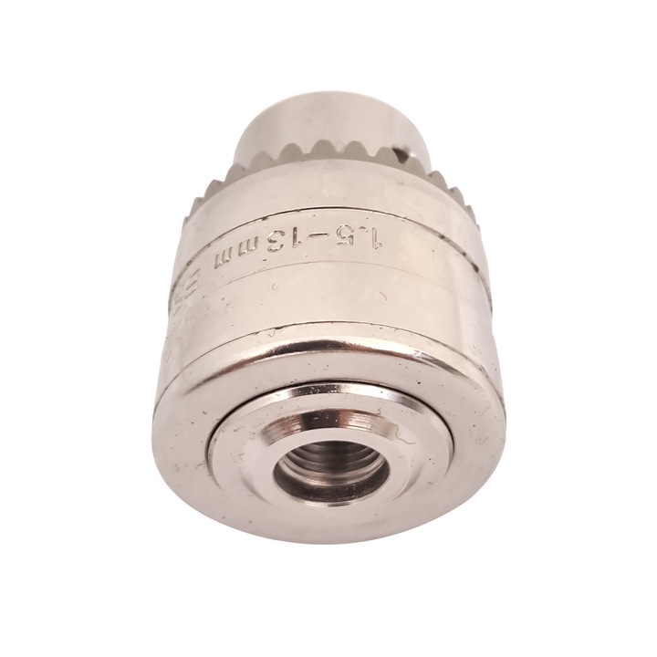 Mandrina metalica DDT .nichelata, cu cheie si filet, 1/2", 1.5-13 mm