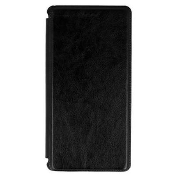 Husa pentru telefon, compatibila cu Xiaomi Redmi 9A razor leather book black
