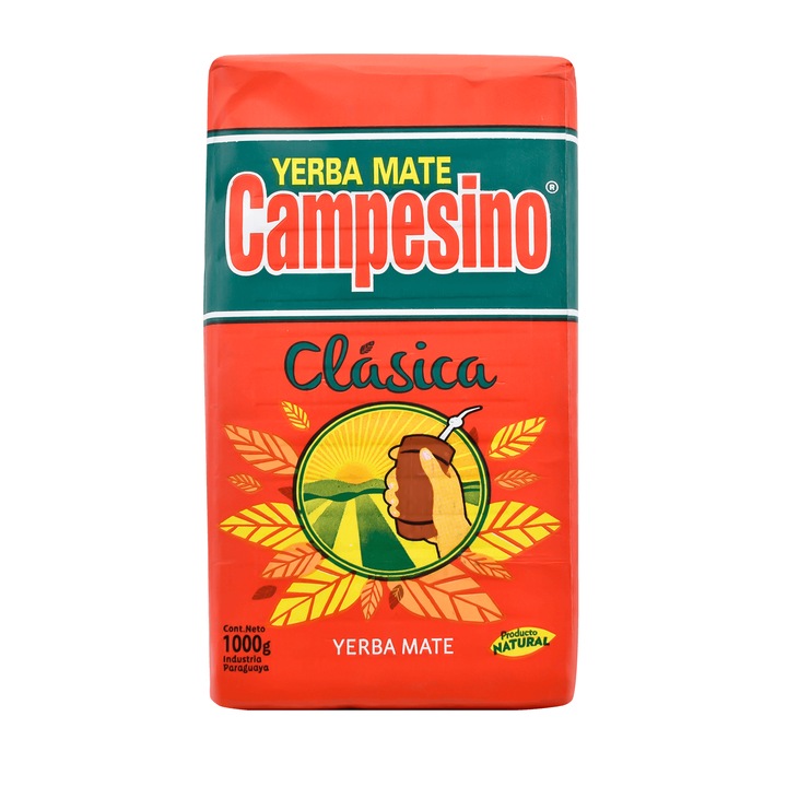 Yerba Mate Tea, Campesino, Classica Elaborada Con Palo, Gyümölcs, 1kg